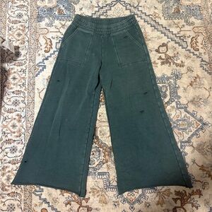 Aerie Offline Skater Wide Leg Sweatpants